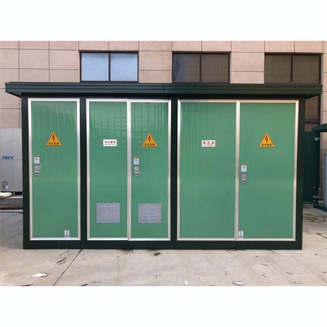 泰州1600KVA欧式箱式变压器